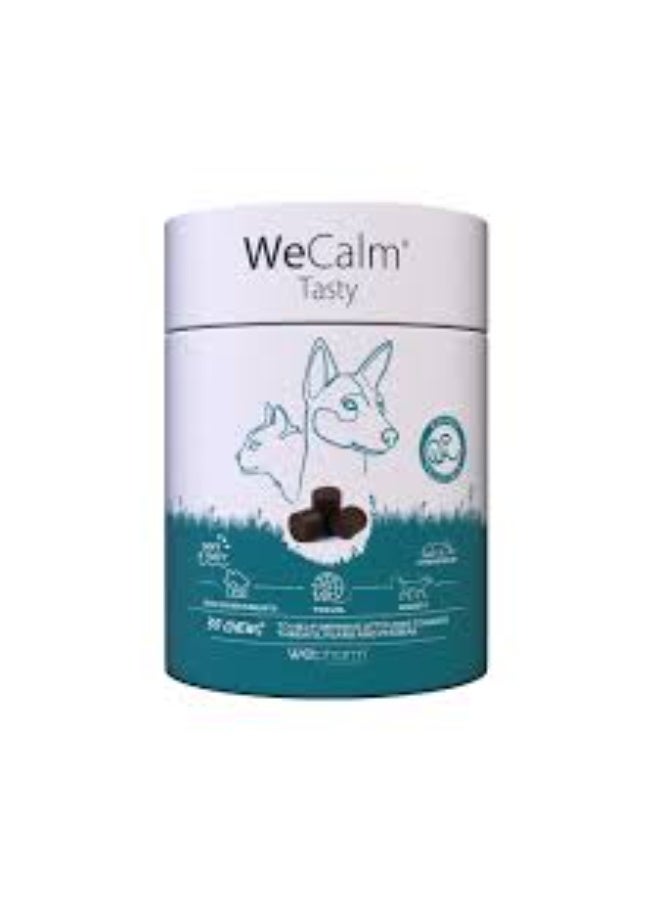 WEPHARM WeCalm Tasty, Calming Soft Chews  Stress & Anxiety Relief for Dogs & Cats ,30 Chews From Varmacy - Image 1